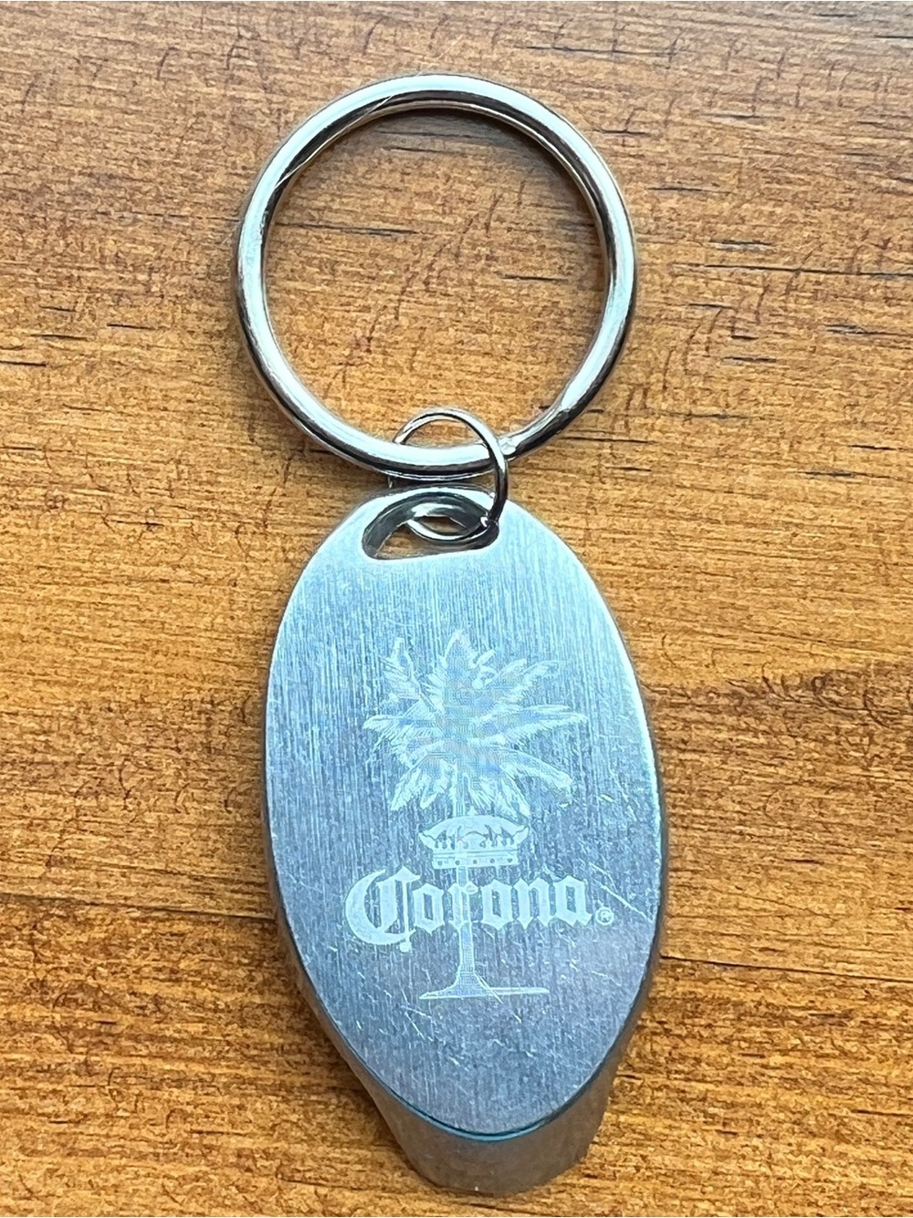 Corona Beer Palm Tree Bottle Opener Keychain